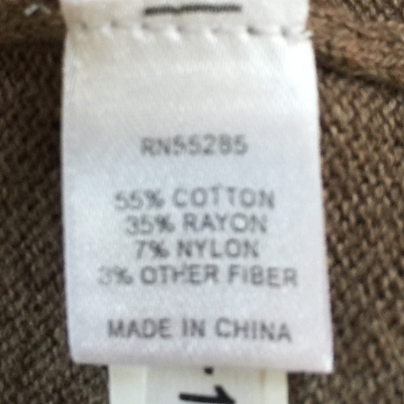 Express Brown Long Sleeve Dress - Picture 5 of 5